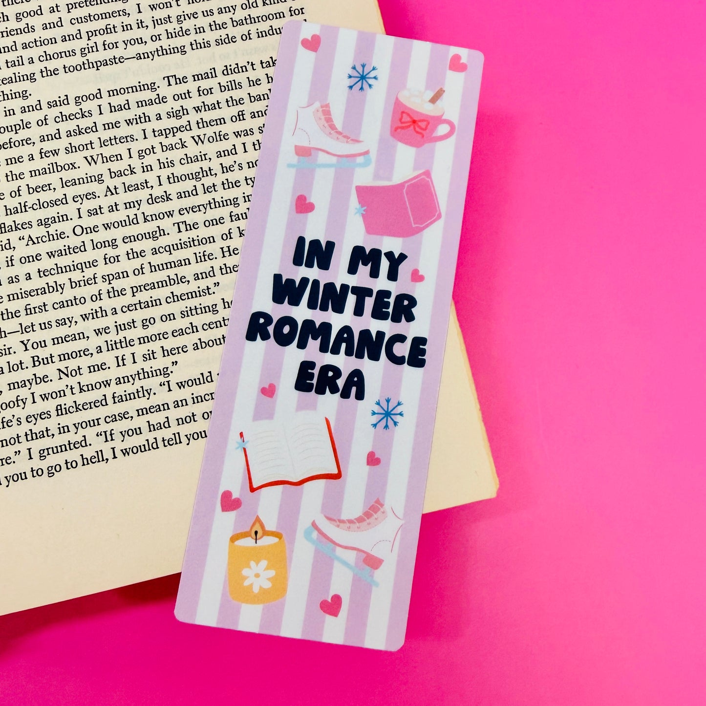 Bookmark In My Winter Romance Era