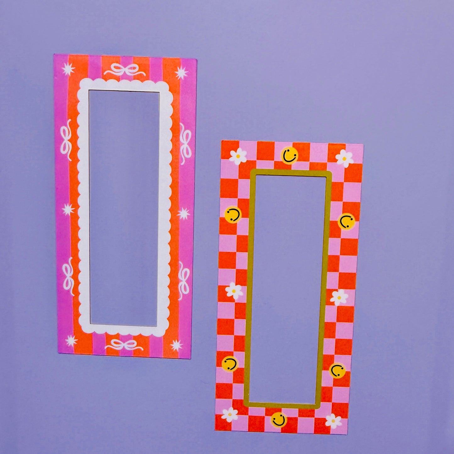 Magnetic Frame Pack, Pink and Orange Digital Photo Booth