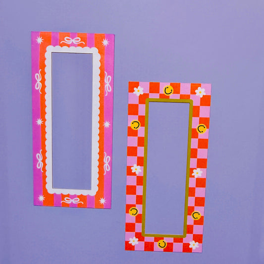 Magnetic Frame Pack, Pink and Orange Digital Photo Booth
