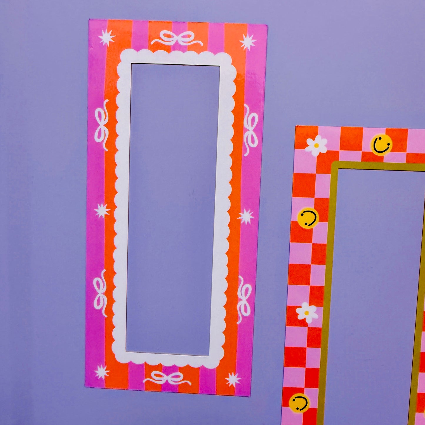 Magnetic Frame Pack, Pink and Orange Digital Photo Booth