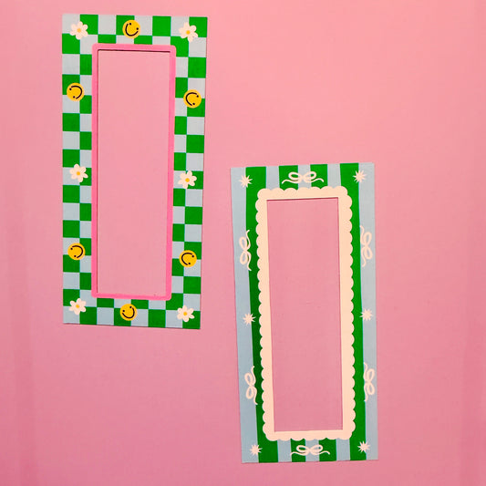 Magnetic Frame Pack, Green and Blue Digital Photo Booth