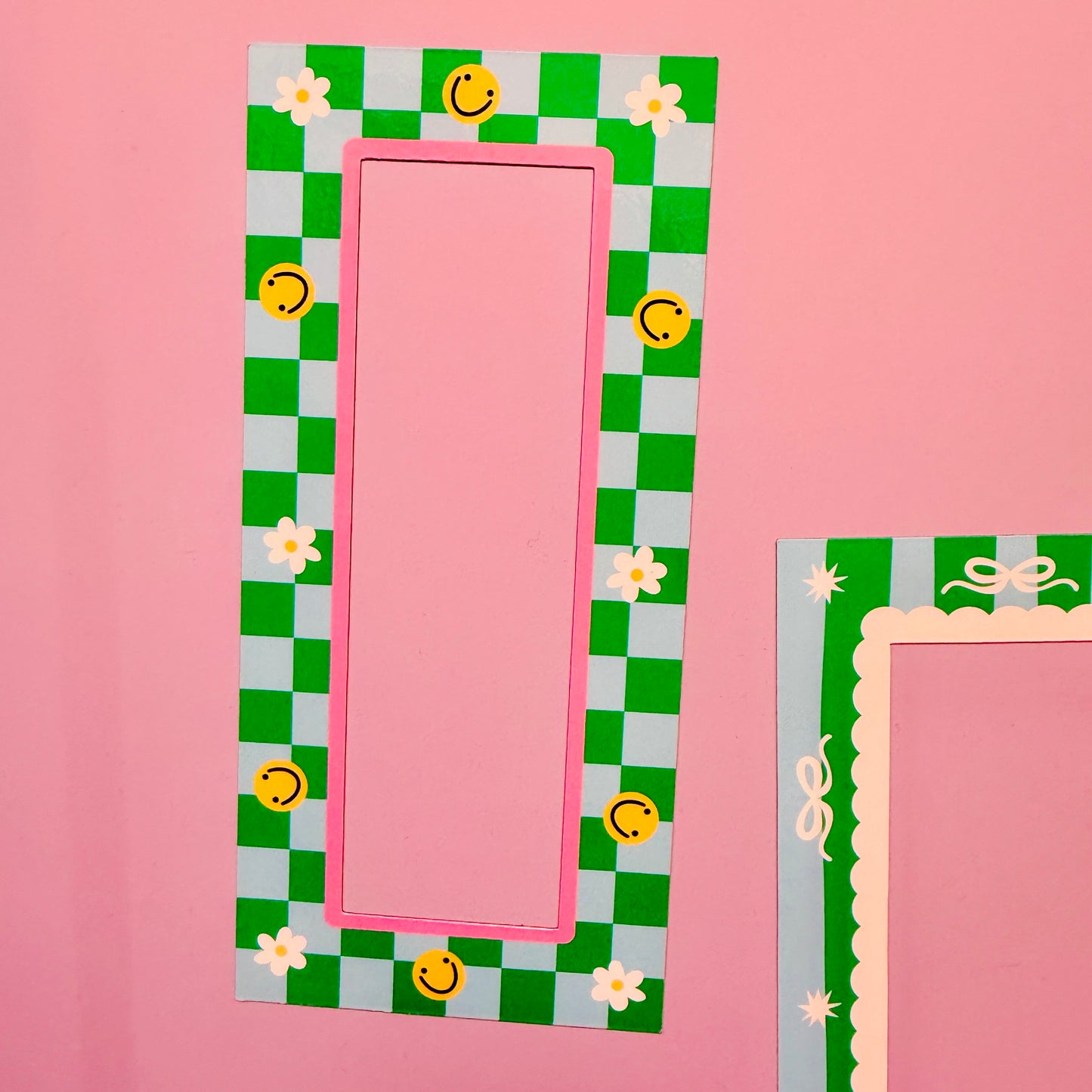 Magnetic Frame Pack, Green and Blue Digital Photo Booth