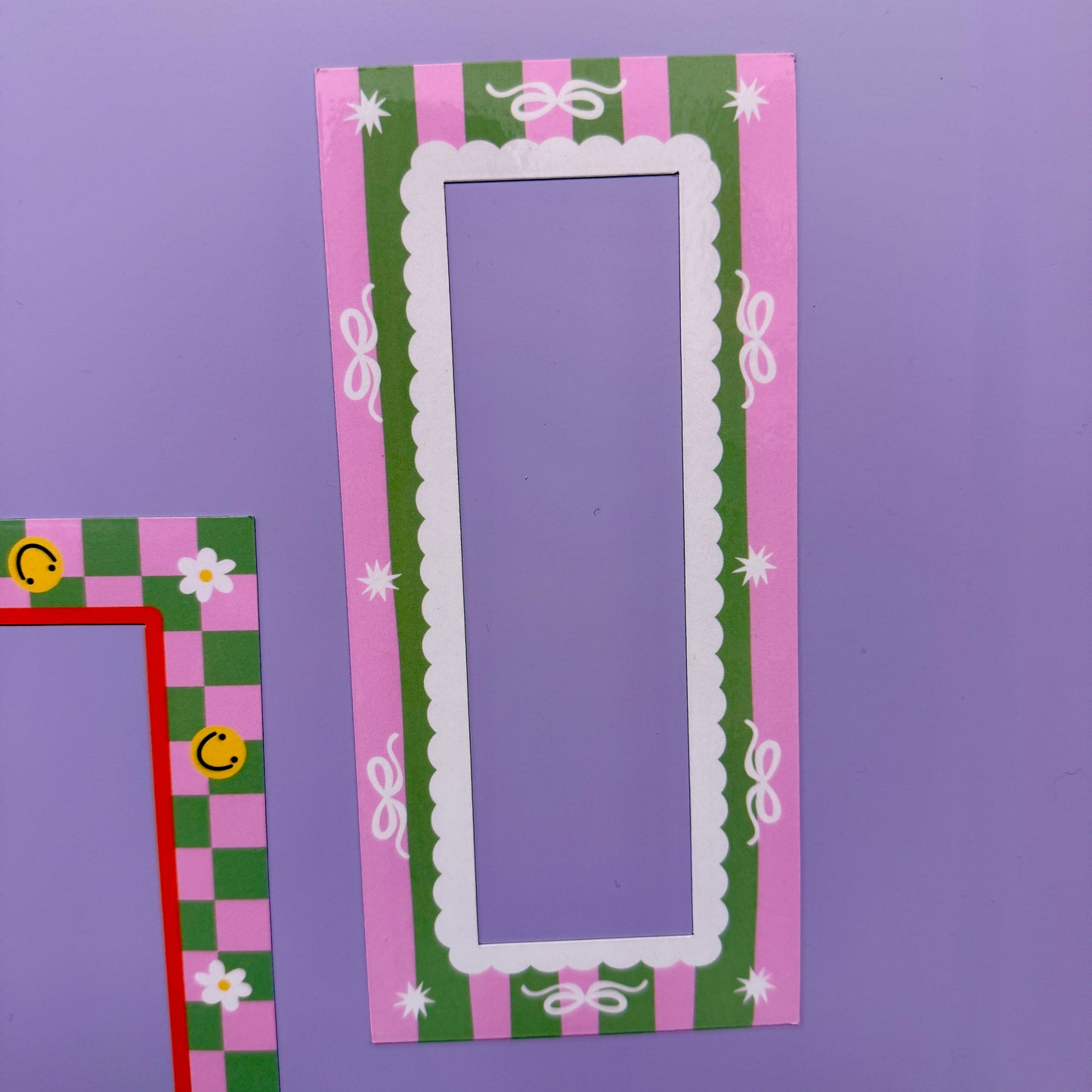 Magnetic Frame Pack, Green and Pink Digital Photo Booth