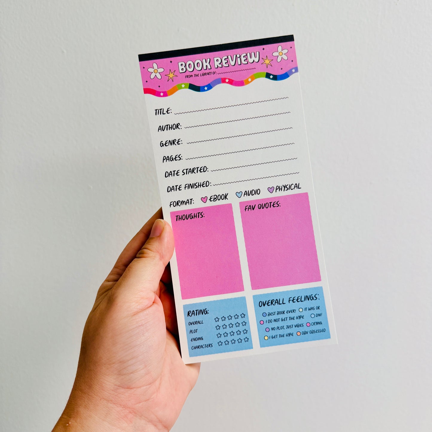 4x8 Notepad, Book Review & Rating