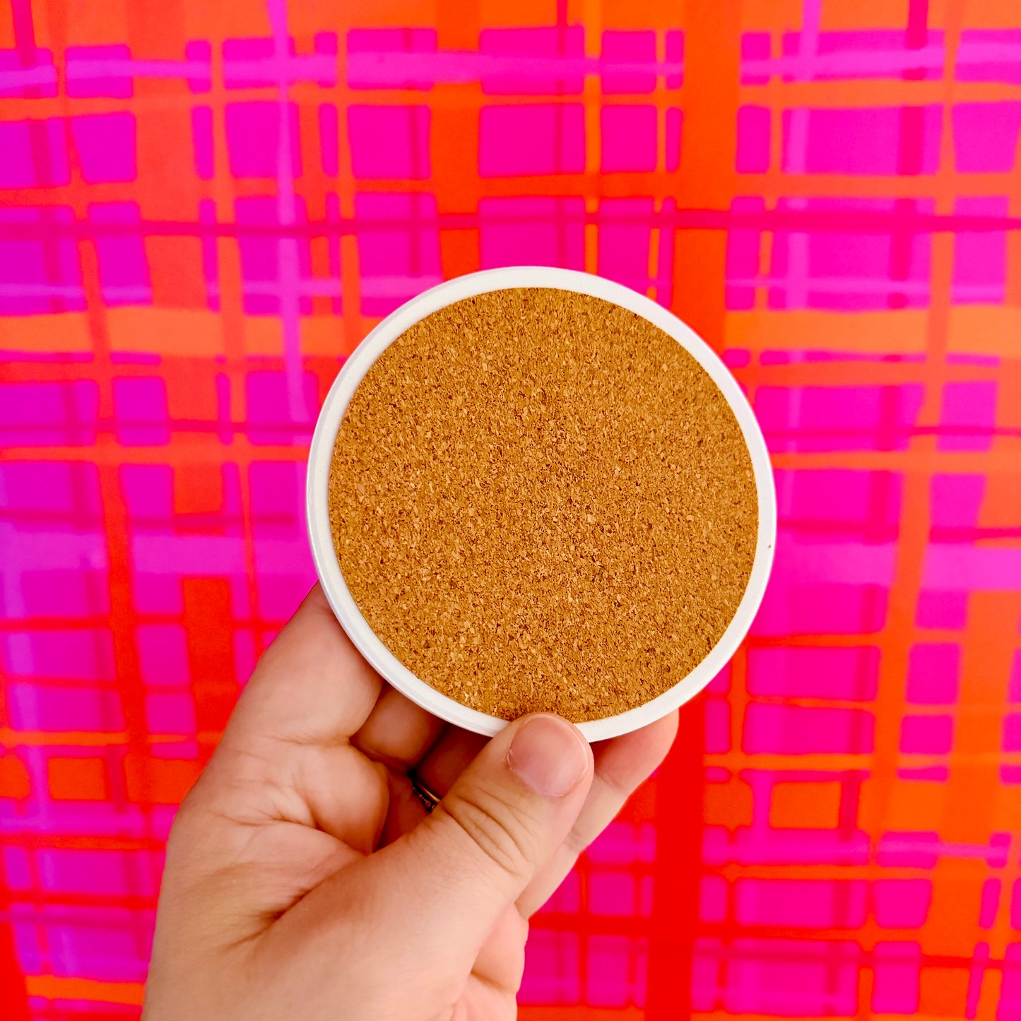 Ceramic Drink Coaster, Emotional Support Diet Coke