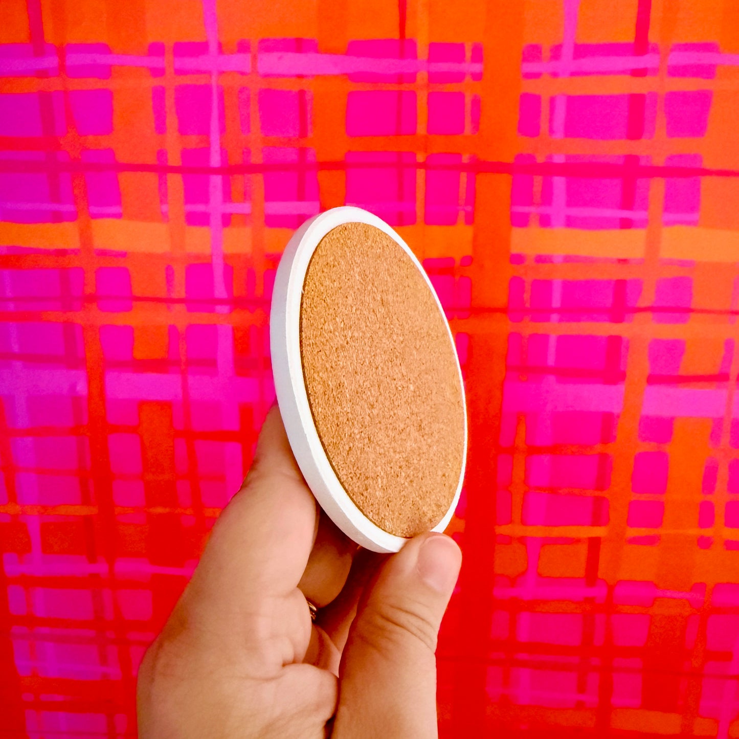 Ceramic Drink Coaster, Emotional Support Diet Coke