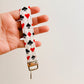 Wristlet, Card Suits Pattern