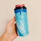 Slim Can Cooler, Blue Energy