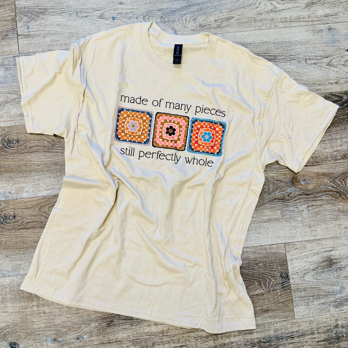 Graphic Tee, Made Of Many Pieces Still Perfectly Whole
