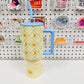 40oz Tumbler with Lid and Straw, Gold Sun & Moon Pattern