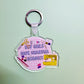 Acrylic Keychain, Hot Girls Have Grandma Hobbies