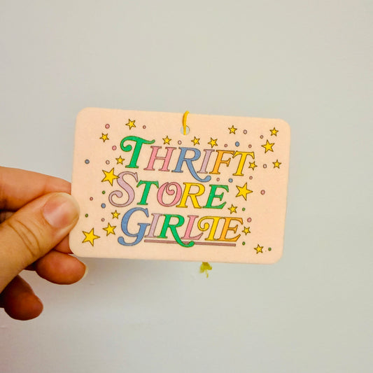 Car Air Freshener, Thrift Store Girlie