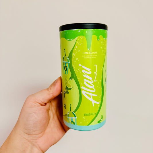 Slim Can Cooler, Lime Energy