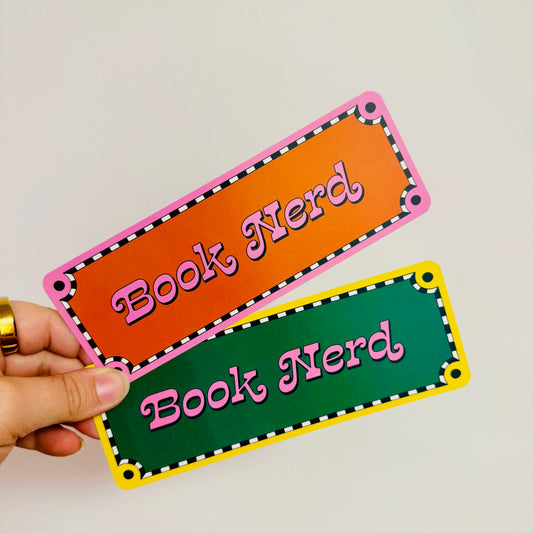 Bookmark Book Nerd