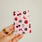 Magnetic Phone Wallet, 8 Ball & Dice Pattern