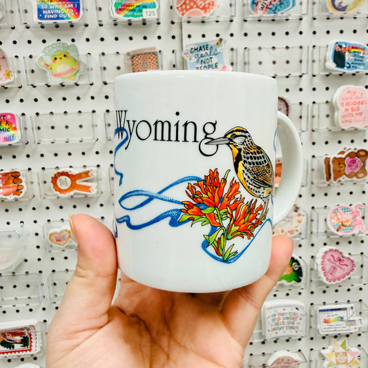 Found Mug, Wyoming Souvenir