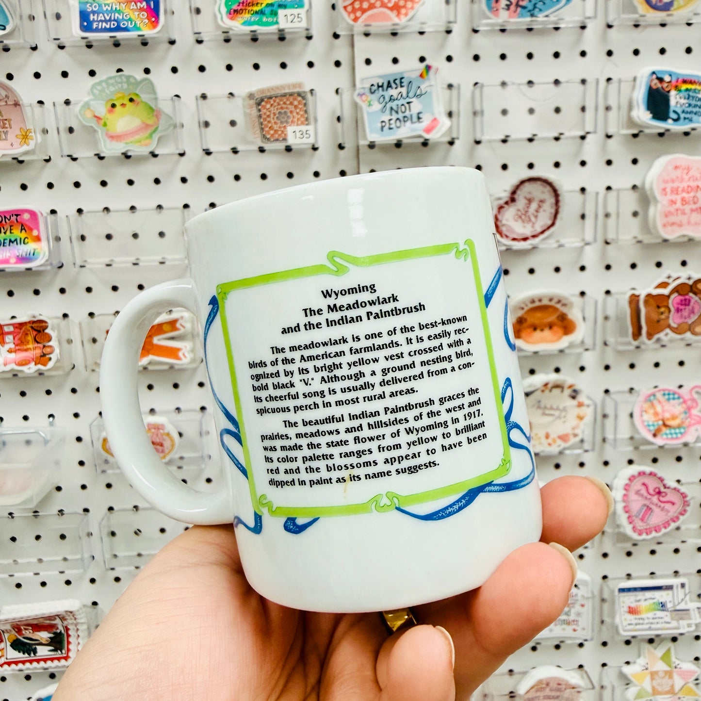 Found Mug, Wyoming Souvenir