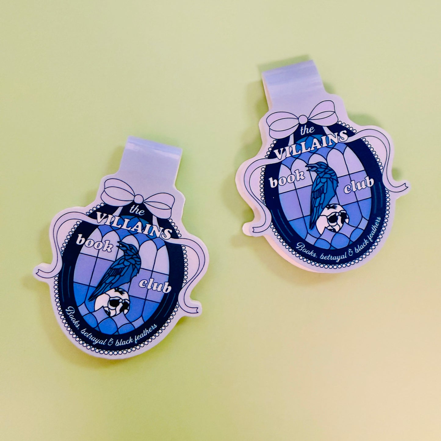 Magnetic Bookmark, The Villains Book Club
