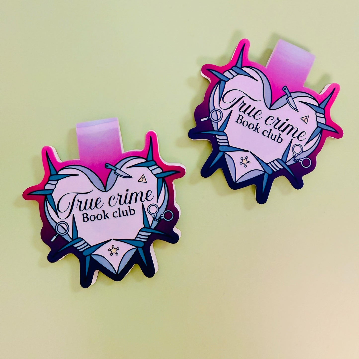 Magnetic Bookmark, True Crime Book Club