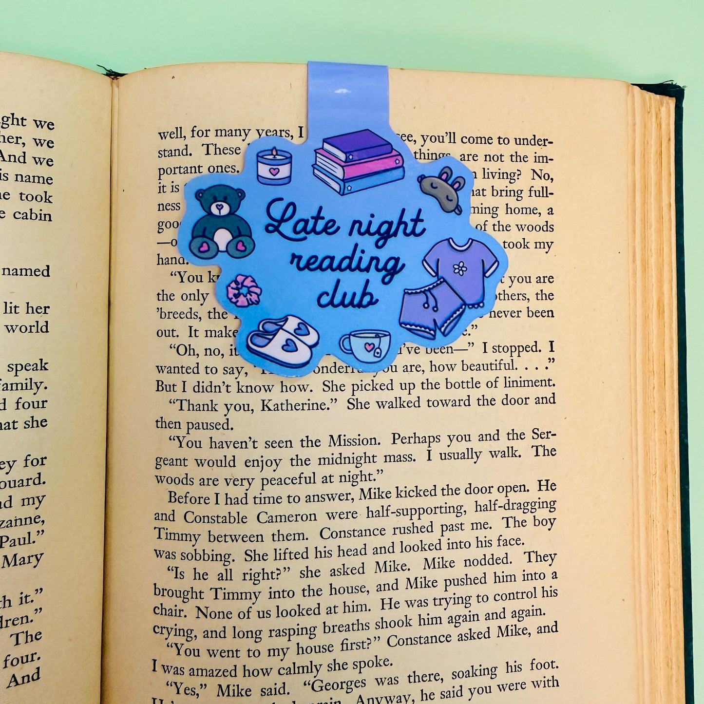 Magnetic Bookmark, Late Night Reading Club