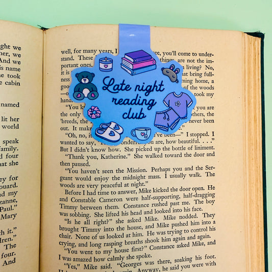 Magnetic Bookmark, Late Night Reading Club