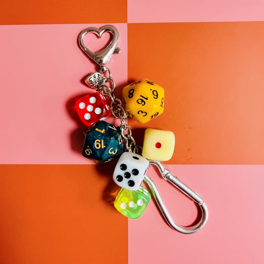 Keychain, Cluster of Dice