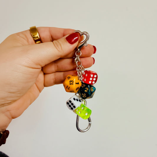 Keychain, Cluster of Dice
