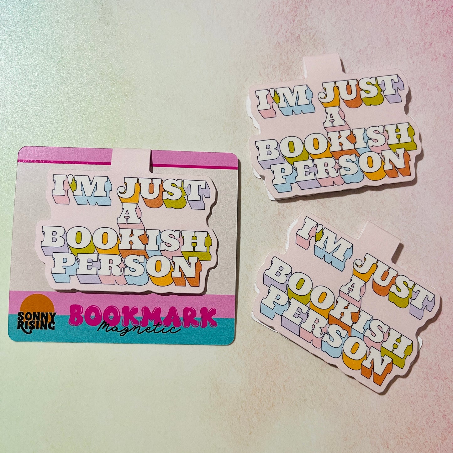 Magnetic Bookmark, I'm Just A Bookish Person