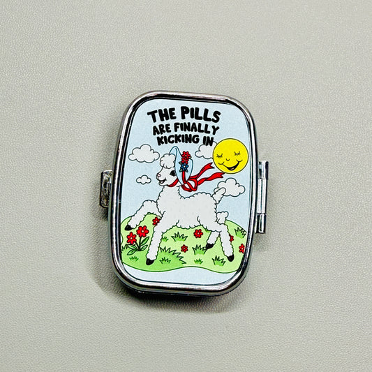 Purse Pill Box, The Pills Are Finally Kicking In