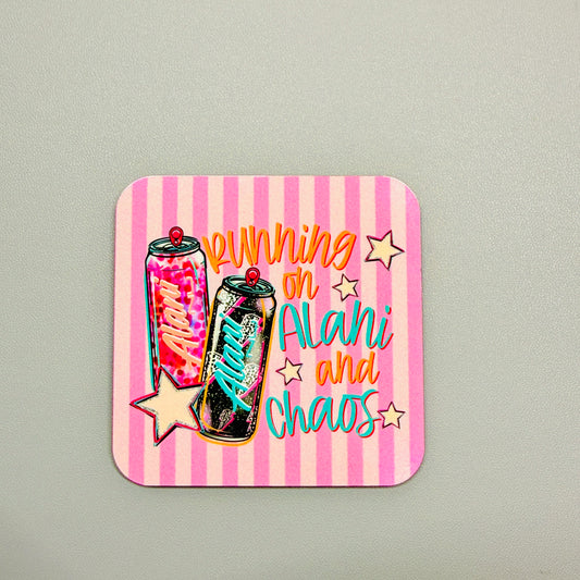Fridge Magnet, Running on Energy Drinks and Chaos