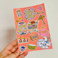 Junk Journal Stickers, Thrift Store Lover Minis