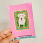 Sticker Picture Frame, Choice of Folk Art Style