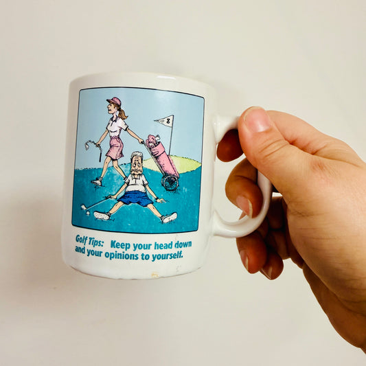 Found Mug, Women's Golf Tip 1992