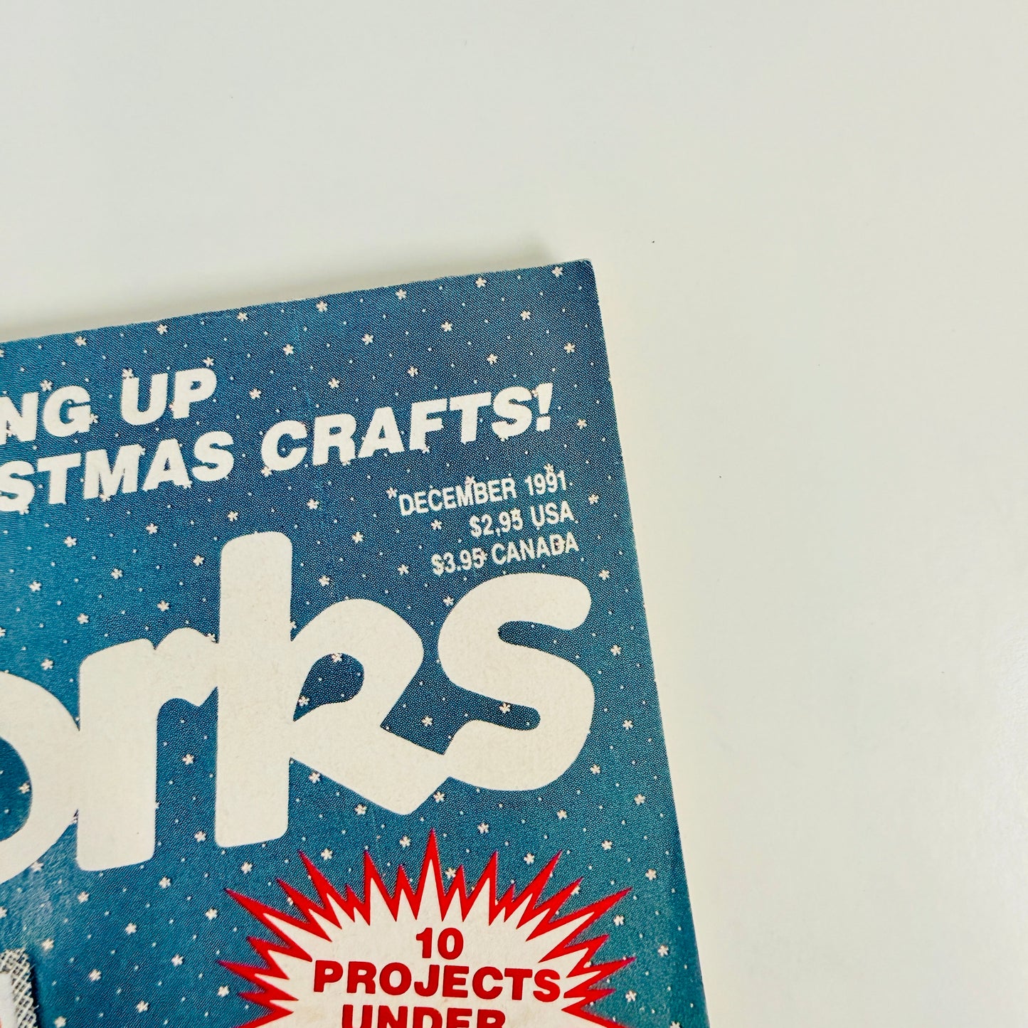 Found Book, Dec 1991 Crafts Magazine