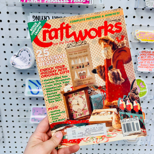 Found Book, Nov 1989 Crafts Magazine