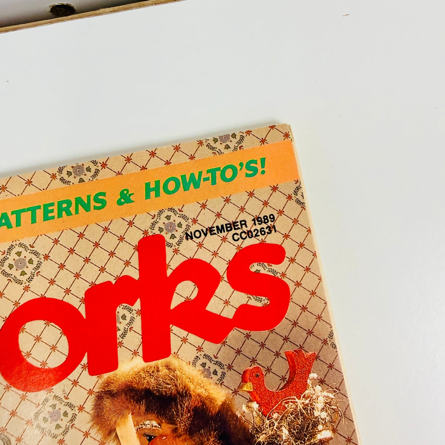 Found Book, Nov 1989 Crafts Magazine