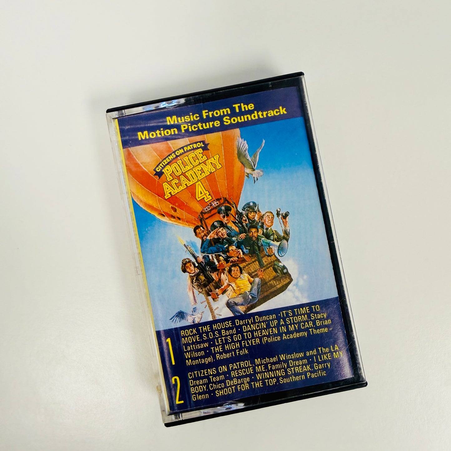 Found Music, Police Academy 4 Soundtrack 1987 Cassette Tape
