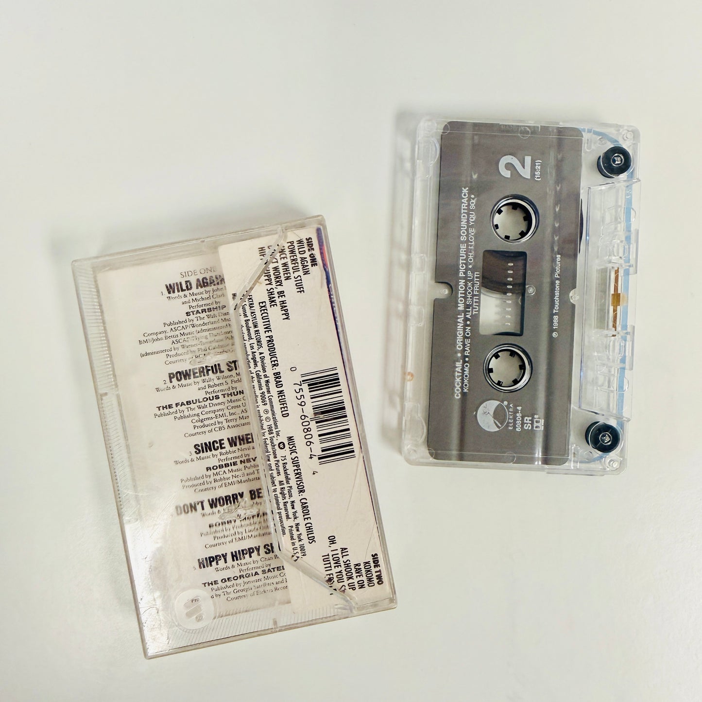 Found Music, Cocktail Soundtrack 1988 Cassette Tape