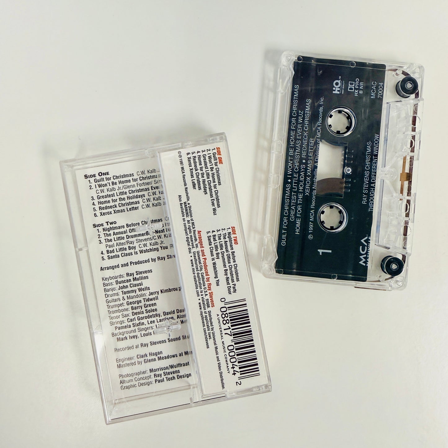 Found Music, Ray Stevens Christmas 1997 Cassette Tape
