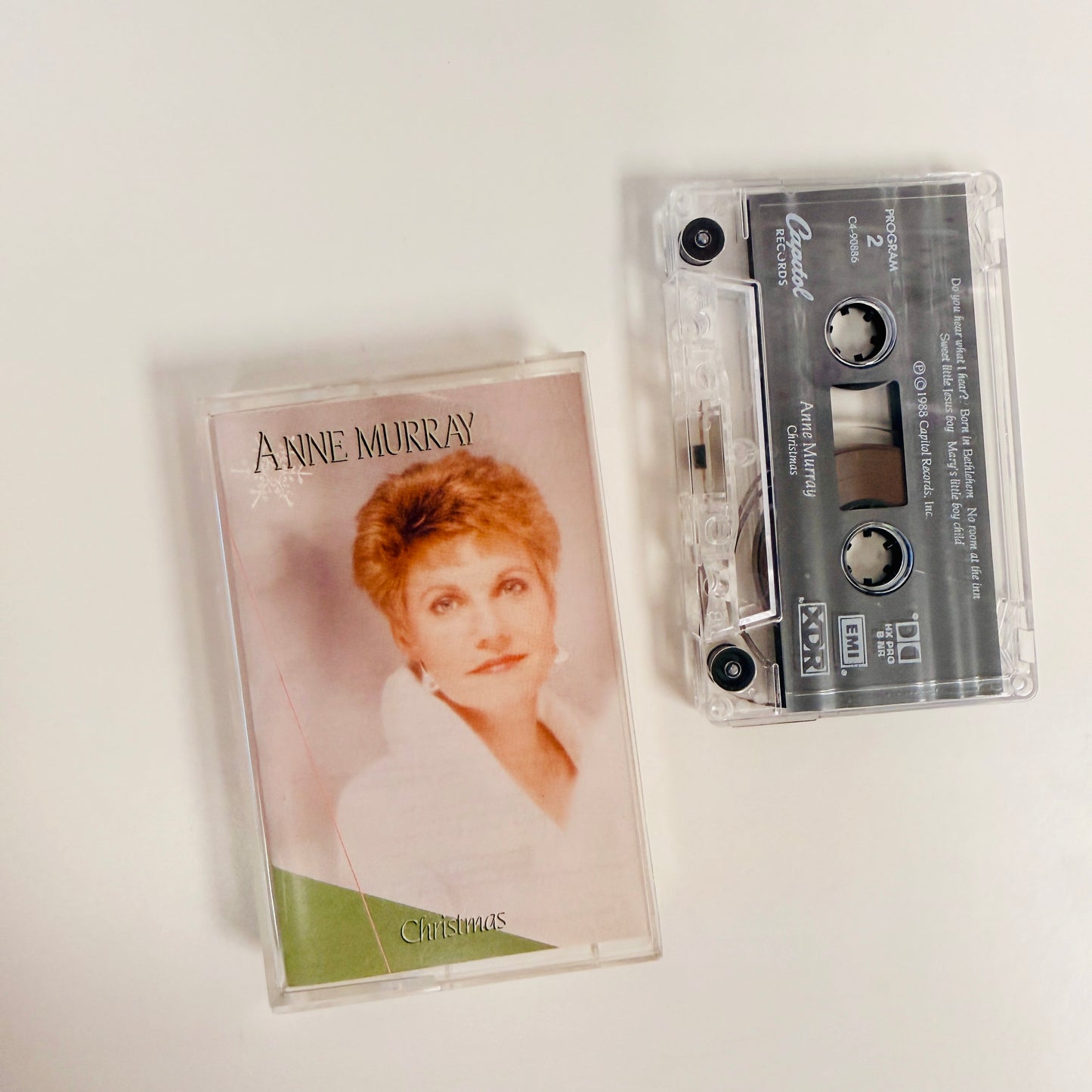 Found Music, Anne Murray Christmas 1988 Cassette Tape