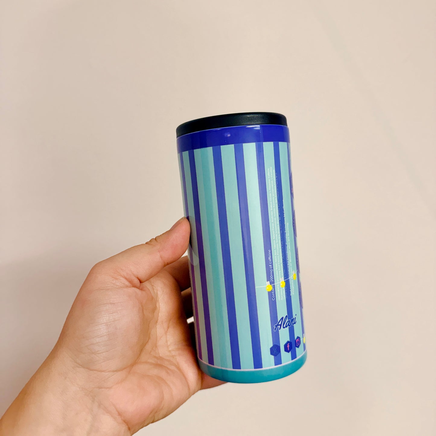 Slim Can Cooler, Purple Candy