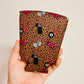 Iced Coffee Sleeve, Lucky 8 Ball Pattern
