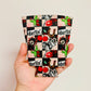 Iced Coffee Sleeve, Darlin Cowboy Checker Pattern