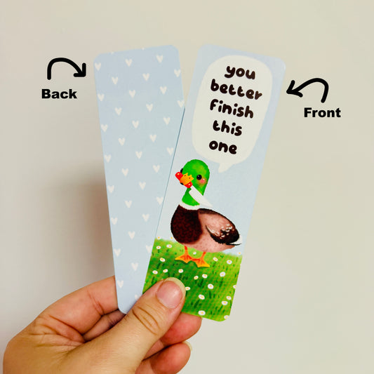 Bookmark You Better Finish This One