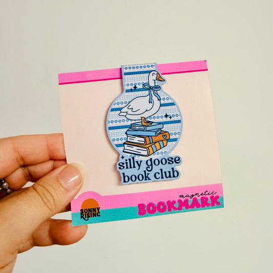 Magnetic Bookmark, Silly Goose Book Club