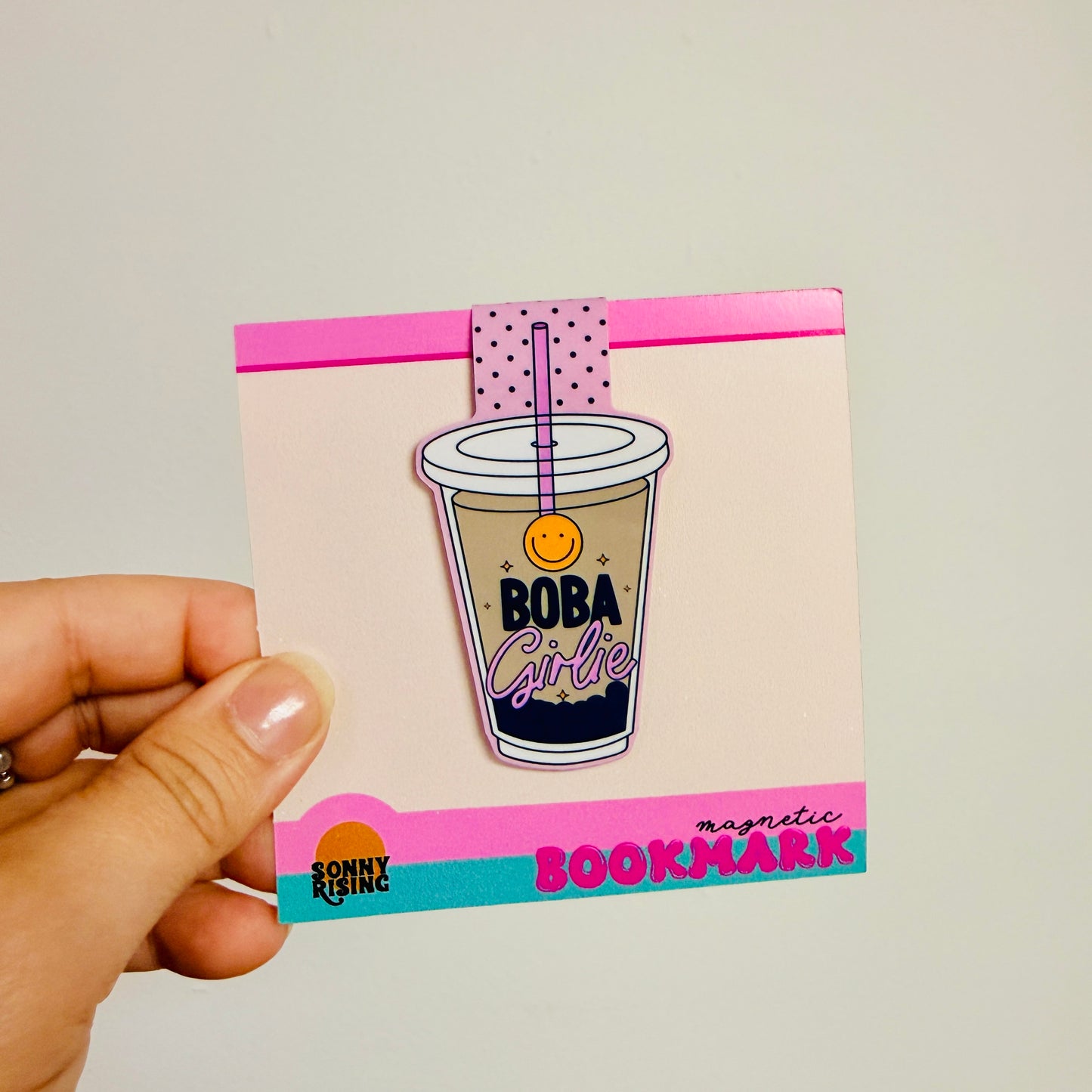Magnetic Bookmark, Boba Girlie
