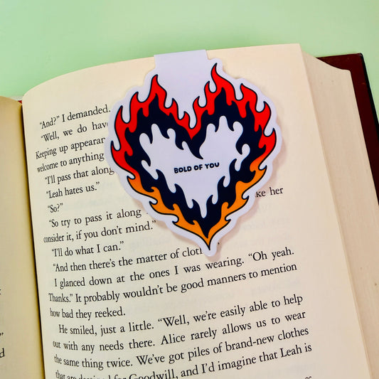 Magnetic Bookmark, Bold Of You