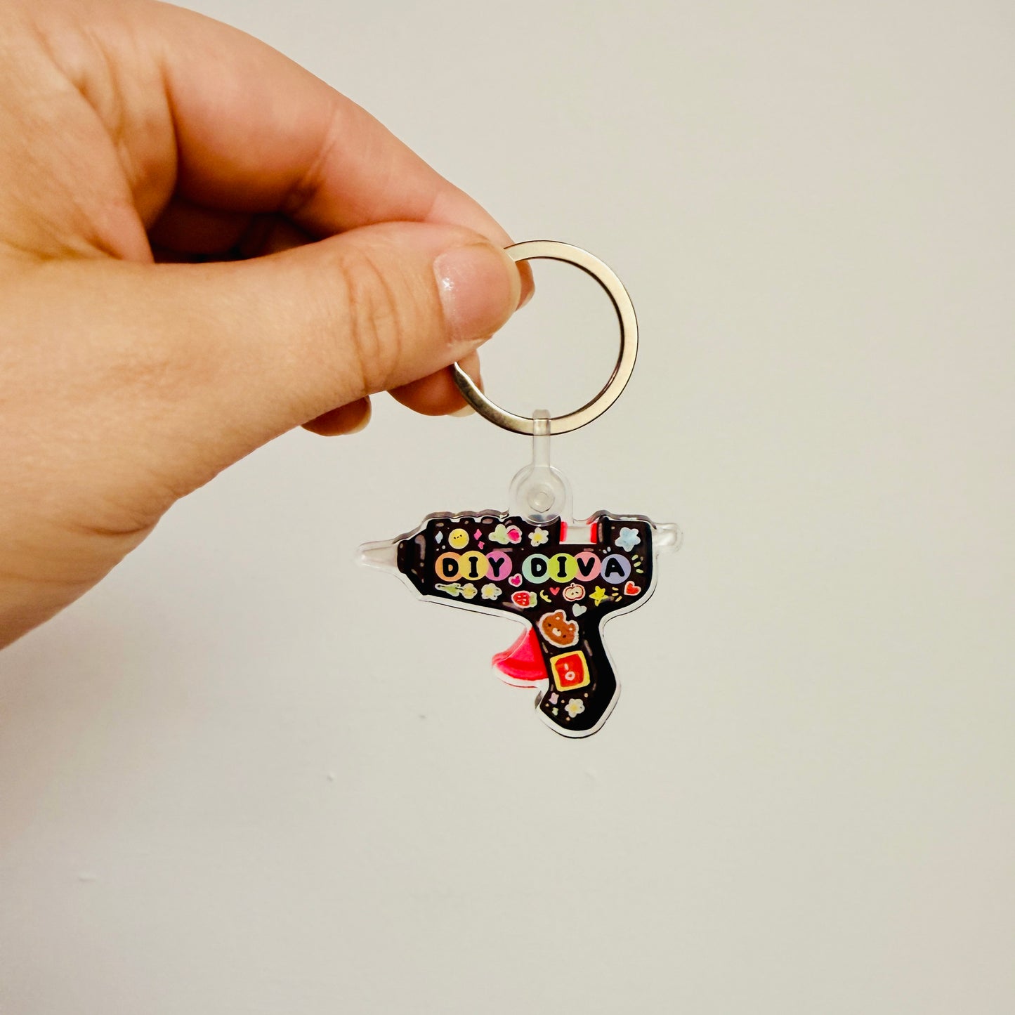 Acrylic Keychain, DIY Diva
