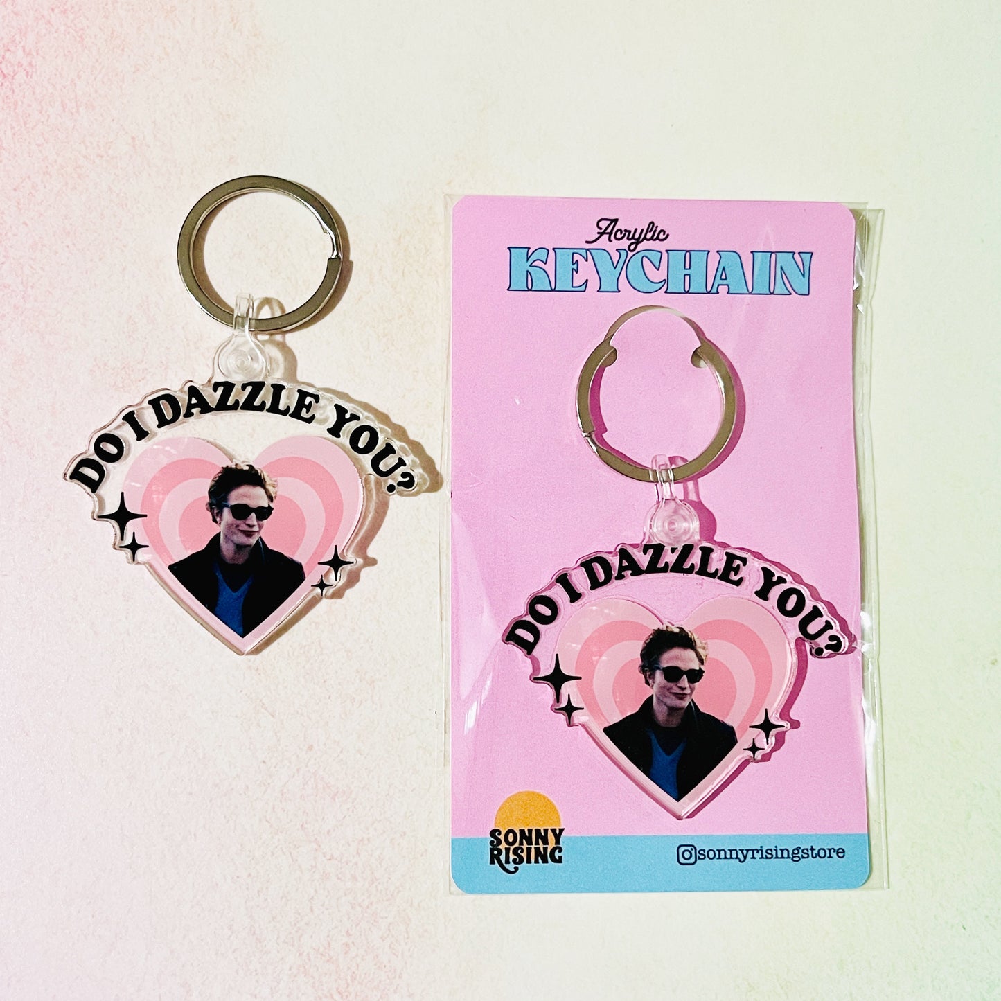 Acrylic Keychain, Do I Dazzle You