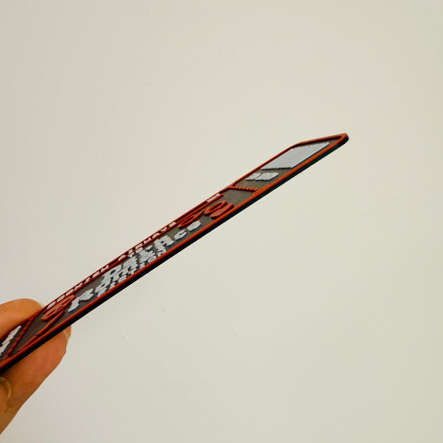 3D Bookmark, Dark Romance Bookish Airways Ticket